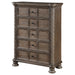 Coaster Emmett 5-drawer Chest Walnut Default Title