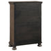 Coaster Emmett 5-drawer Chest Walnut Default Title