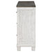 Coaster Lilith 7-drawer Dresser with Mirror Distressed Grey and White No Mirror