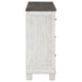 Coaster Lilith 7-drawer Dresser with Mirror Distressed Grey and White No Mirror