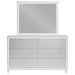 Coaster Larue 6-drawer Dresser with Mirror Silver No Mirror