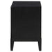 Coaster Brookmead 2-Drawer Nightstand Black Default Title