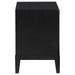 Coaster Brookmead 2-Drawer Nightstand Black Default Title