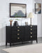 Coaster Brookmead 8-drawer Bedroom Dresser with Mirror Black No Mirror