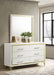 Coaster Lucia 6-drawer Bedroom Dresser with Mirror White No Mirror