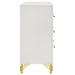 Coaster Lucia 6-drawer Bedroom Dresser with Mirror White No Mirror