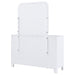 Coaster Anastasia 6-drawer Bedroom Dresser with Mirror Pearl White No Mirror