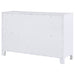 Coaster Anastasia 6-drawer Bedroom Dresser with Mirror Pearl White No Mirror