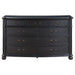 Coaster Celina 9-drawer Bedroom Dresser with Mirror Black No Mirror