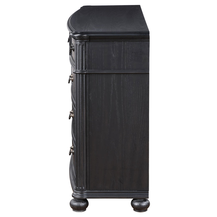 Coaster Celina 9-drawer Bedroom Dresser with Mirror Black No Mirror