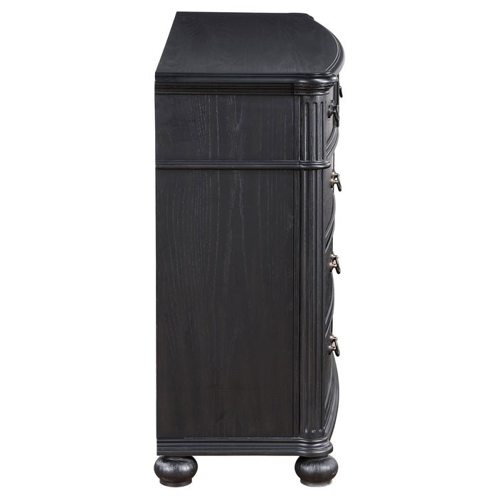 Coaster Celina 9-drawer Bedroom Dresser with Mirror Black No Mirror