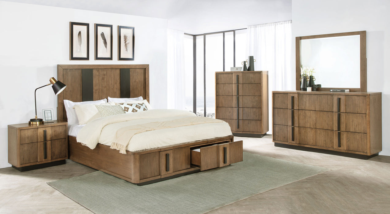 Terrace 5-piece California King Bedroom Set Ash Brown