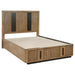 Terrace 2-drawer Queen Storage Bed Ash Brown