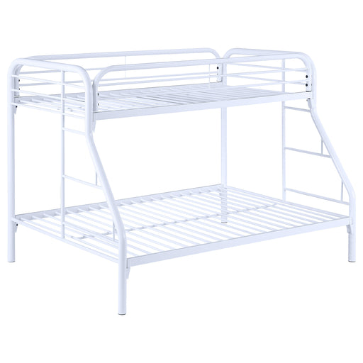 Coaster Morgan Twin Over Full Bunk Bed White Default Title