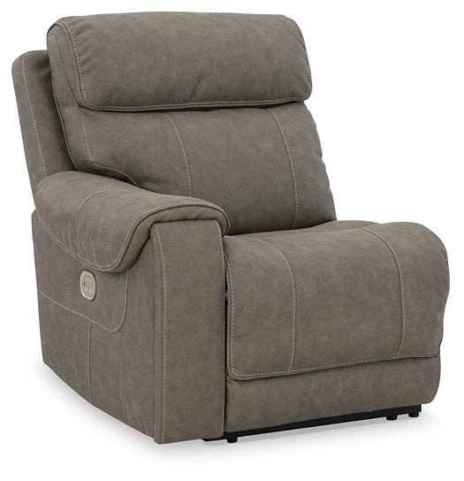 Starbot Power Reclining Sectional Loveseat with Console