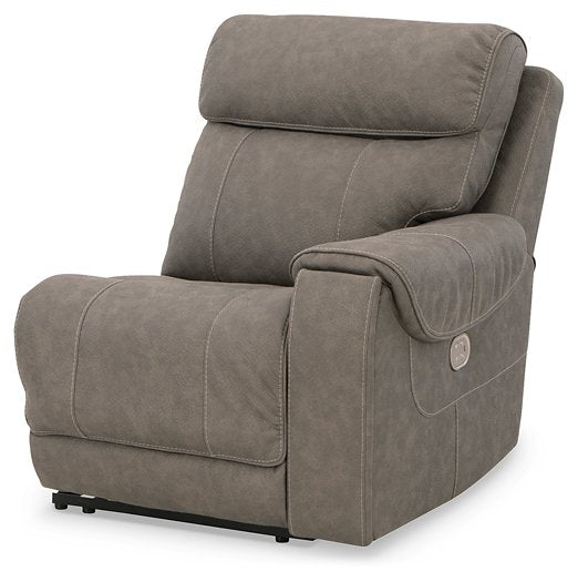 Starbot Power Reclining Sectional Loveseat with Console