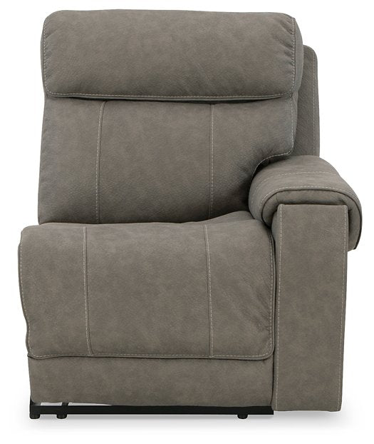 Starbot Power Reclining Sectional Loveseat with Console