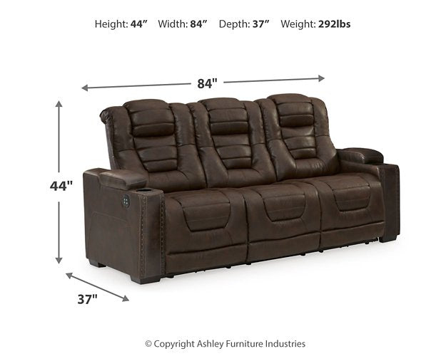 Owner's Box Power Reclining Sofa