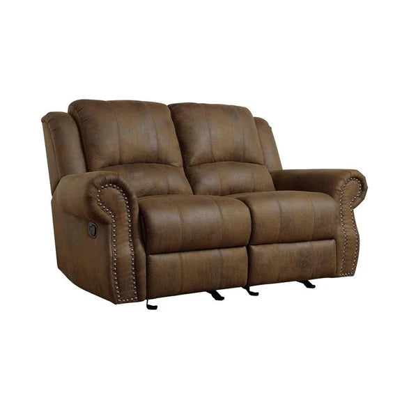 Sir Rawlinson Rolled Arm Glider Loveseat