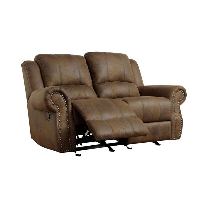 Sir Rawlinson Motion Reclining Sofa & Loveseat Living Room Set