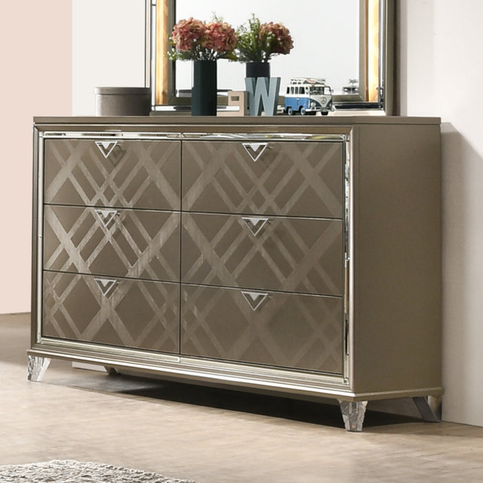 Skylar 66"L 6 Drawers Dresser