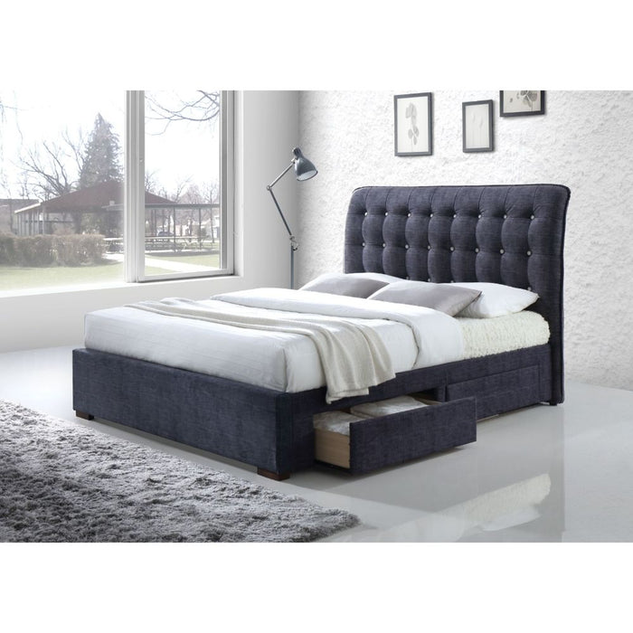 Drorit Upholstered Bed with Storage