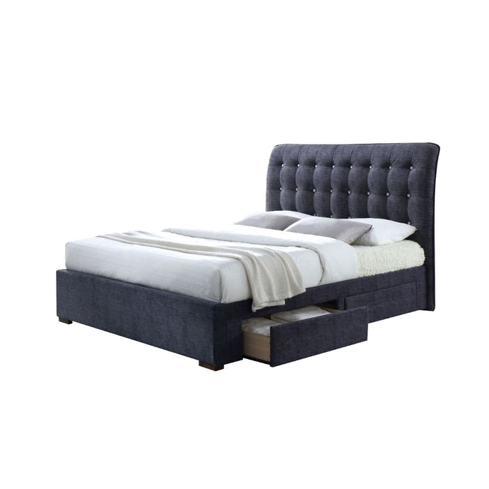 Drorit Upholstered Bed with Storage