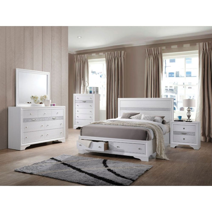 Naima 2 Drawers Bed