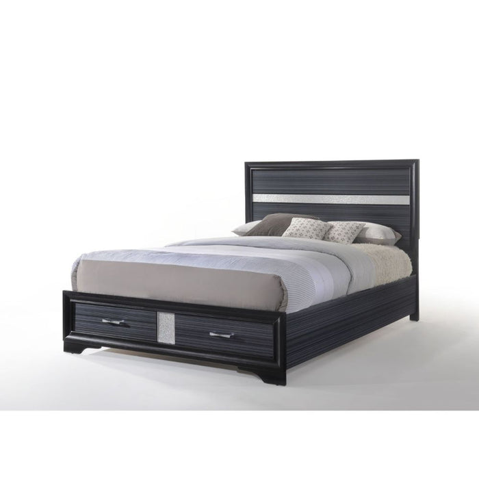 Naima 2 Drawers Bed