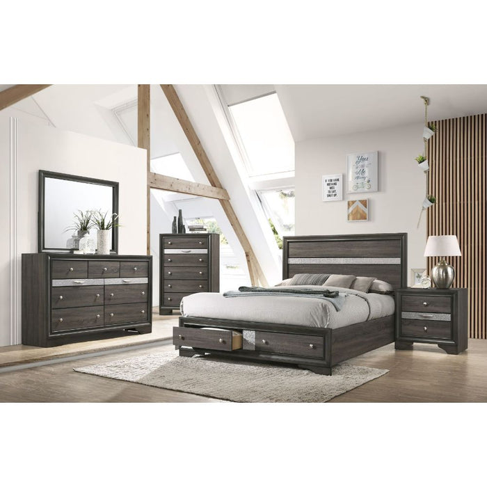 Naima 2 Drawers Bed