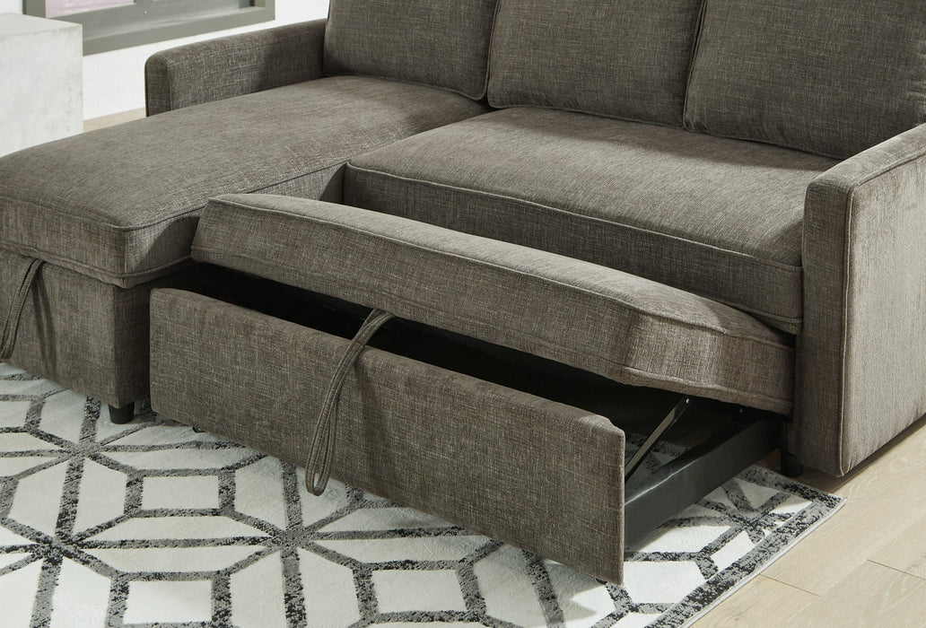 Kerle Sectional with Pop Up Bed