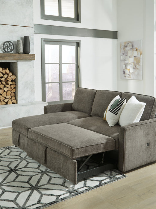 Kerle Sectional with Pop Up Bed