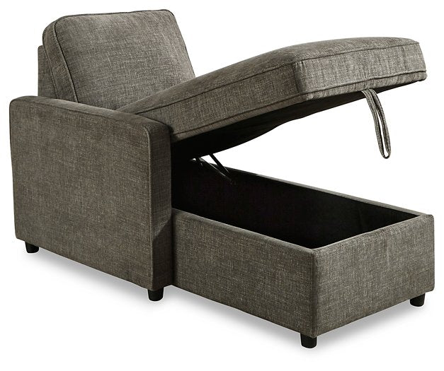 Kerle Sectional with Pop Up Bed