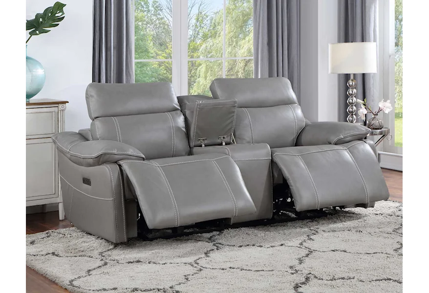 Alpine Dual-Power Reclining Loveseat