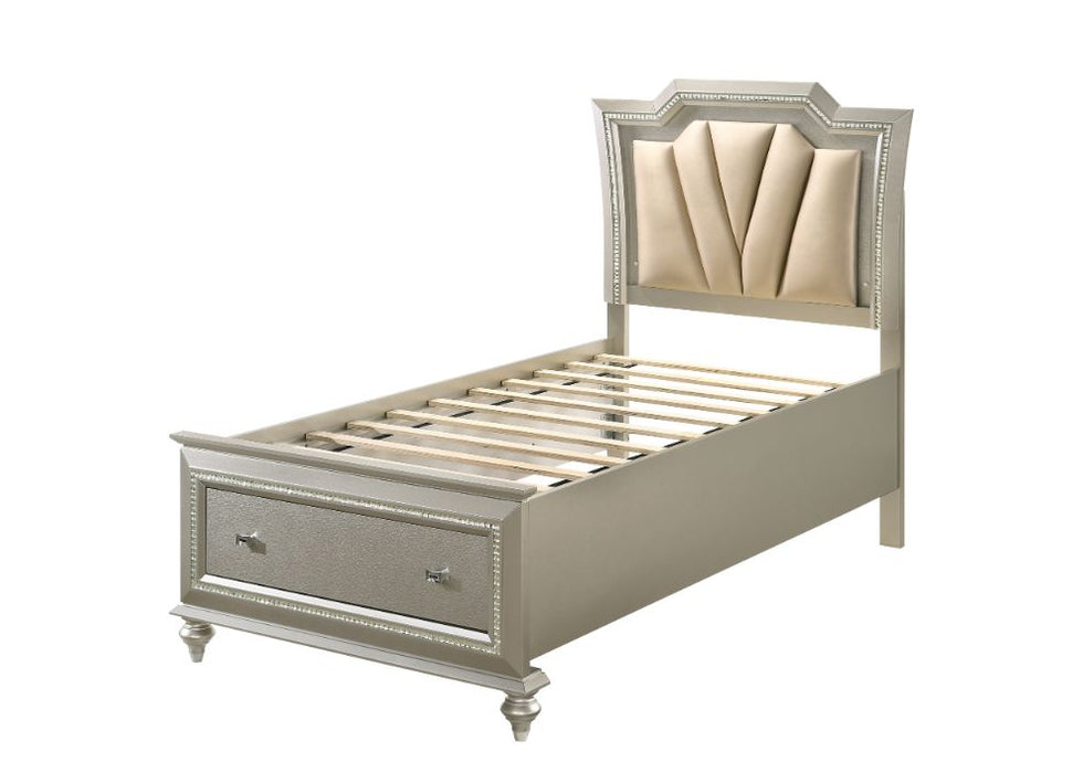 Kaitlyn Upholstered Bed with LED