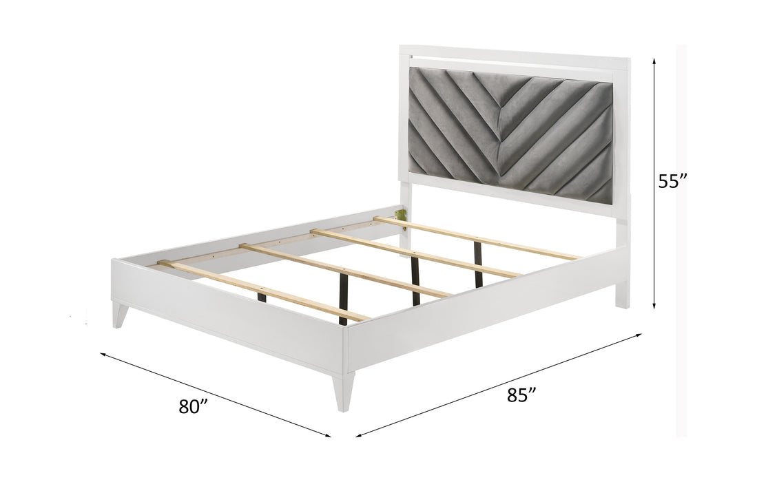 Chelsie Upholstered Bed