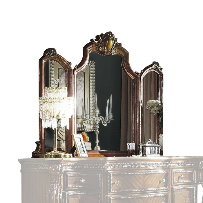 Picardy Arched Tri-fold Mirror