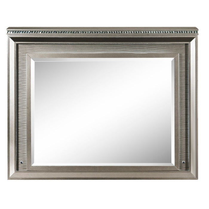 Sadie 47''L x 38''H Rectangular Mirror with LED