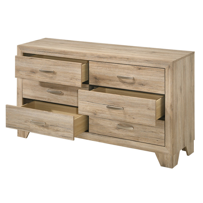 Miquell 6 Drawers Dresser