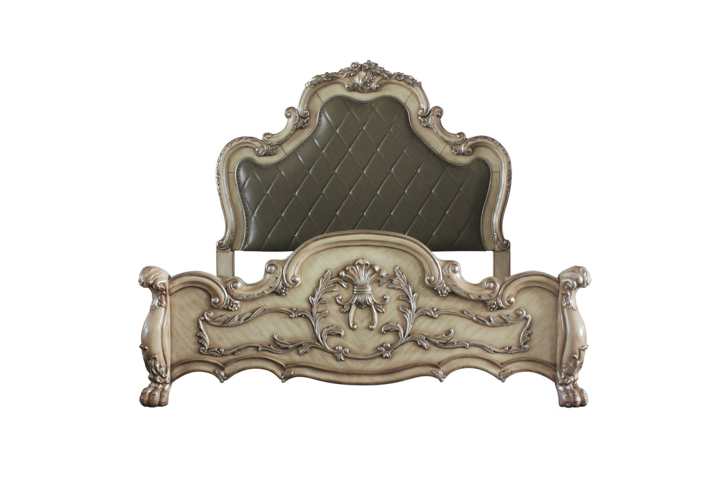 Dresden Upholstered Bed with Diamond Tufted