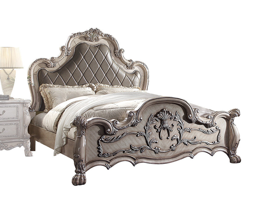 Dresden Upholstered Bed with Diamond Tufted