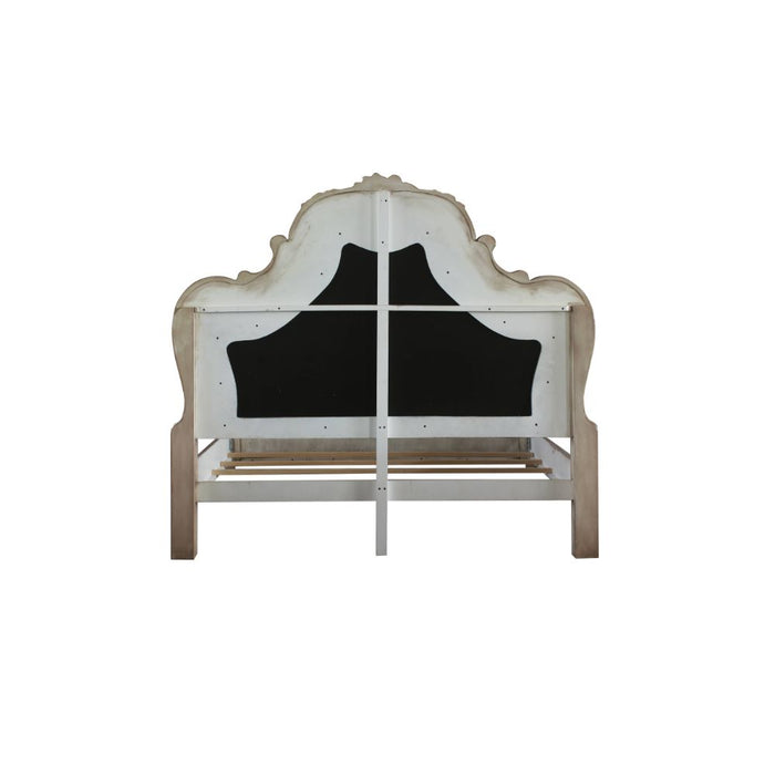 Dresden Upholstered Bed with Diamond Tufted