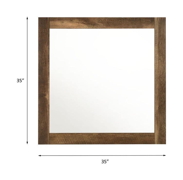 Morales 35"L x 35"H Square Mirror