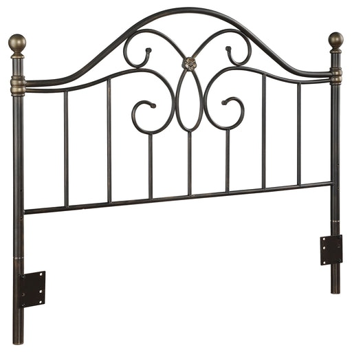 Coaster Bailey / Full Metal Headboard Black and Bronze Default Title