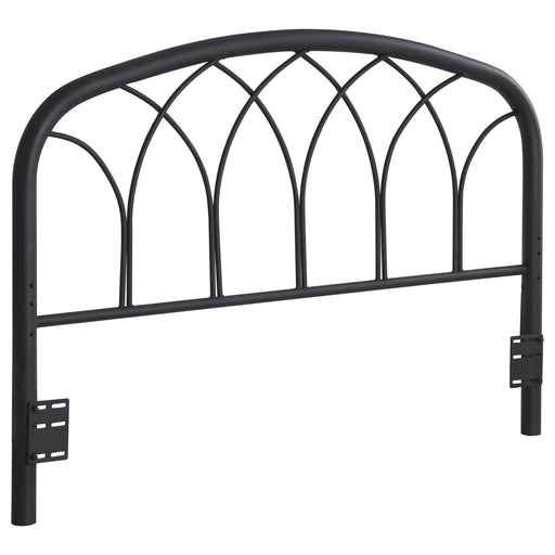 Coaster Anderson / Full Arched Headboard Black Default Title
