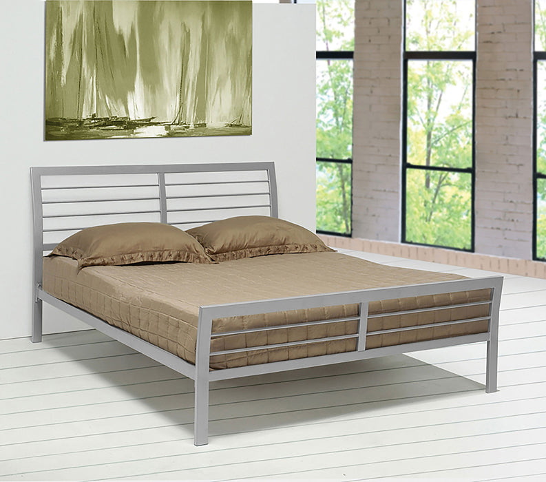 Coaster Cooper Metal Bed Silver Twin