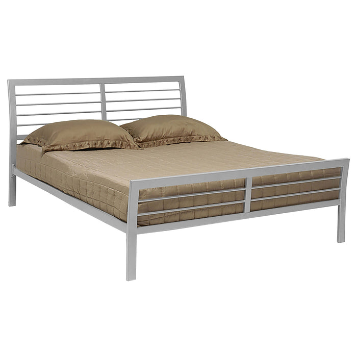 Coaster Cooper Metal Bed Silver Full