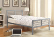 Coaster Cooper Metal Bed Silver Twin