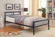 Coaster Fisher Twin Metal Bed Gunmetal Full