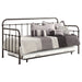 Coaster Livingston Daybed with Trundle Dark Bronze Bronze